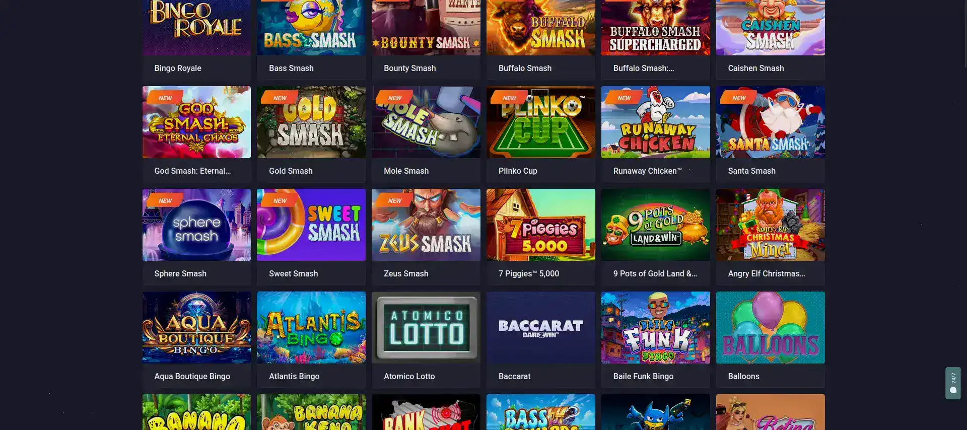 Игровые автоматы Вулкан Платинум на экране